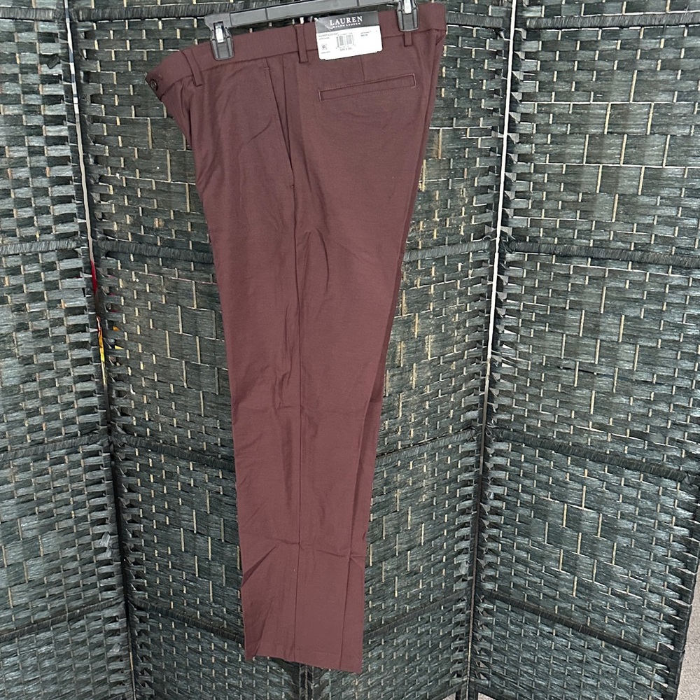 Lauren Ralph Lauren Men's Dark Brown Dress Pants 34 x 32
